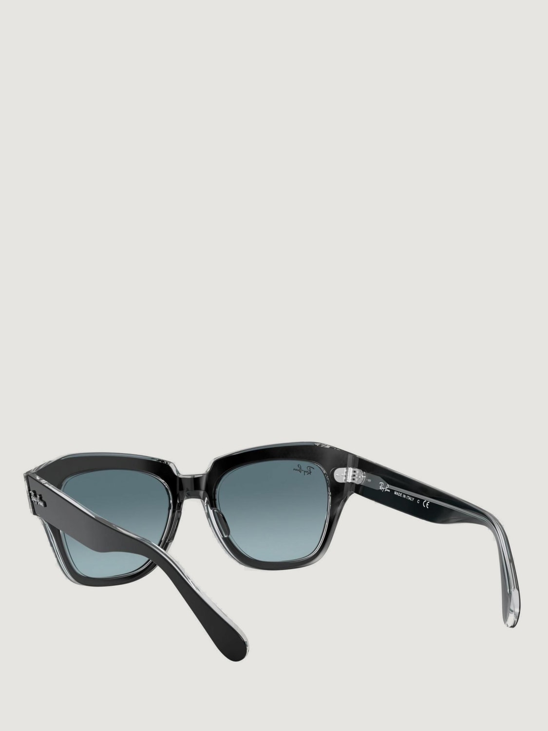 RAY-BAN OCCHIALI DA SOLE: Occhiali da sole 0RB2186 Ray-Ban in acetato , Nero 1 - Img 3