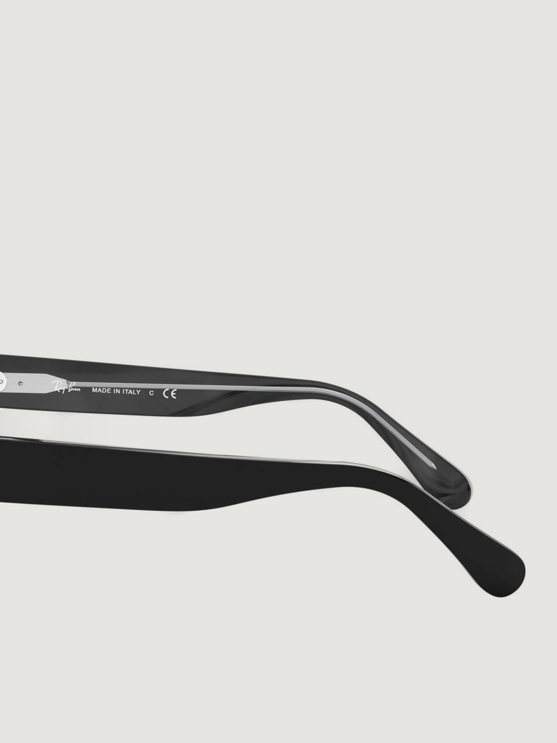 RAY-BAN OCCHIALI DA SOLE: Occhiali da sole 0RB2186 Ray-Ban in acetato , Nero 1 - Img 4