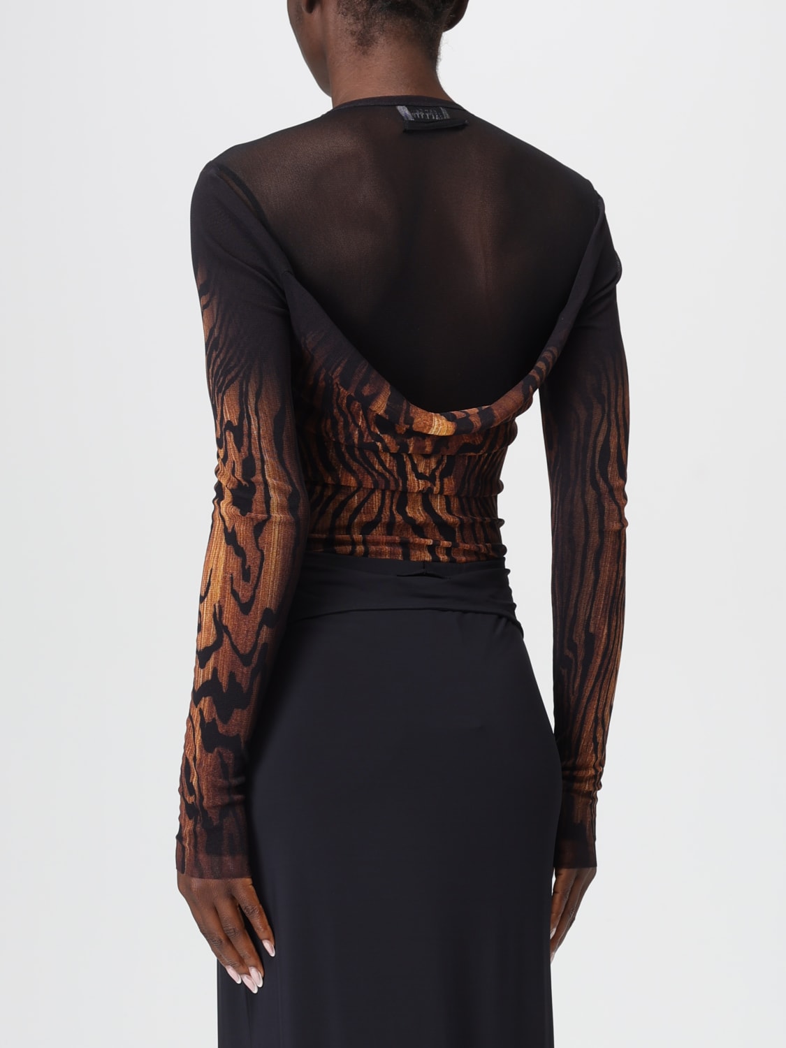 JEAN PAUL GAULTIER 上衣: 上衣 女士 Jean Paul Gaultier, 印花/多色 - Img 3