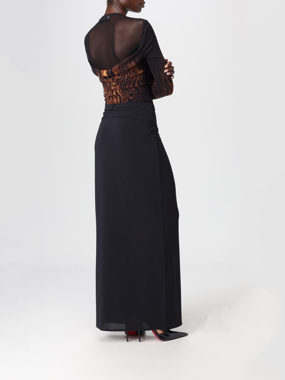 JEAN PAUL GAULTIER 上衣: 上衣 女士 Jean Paul Gaultier, 印花/多色 - Img 5