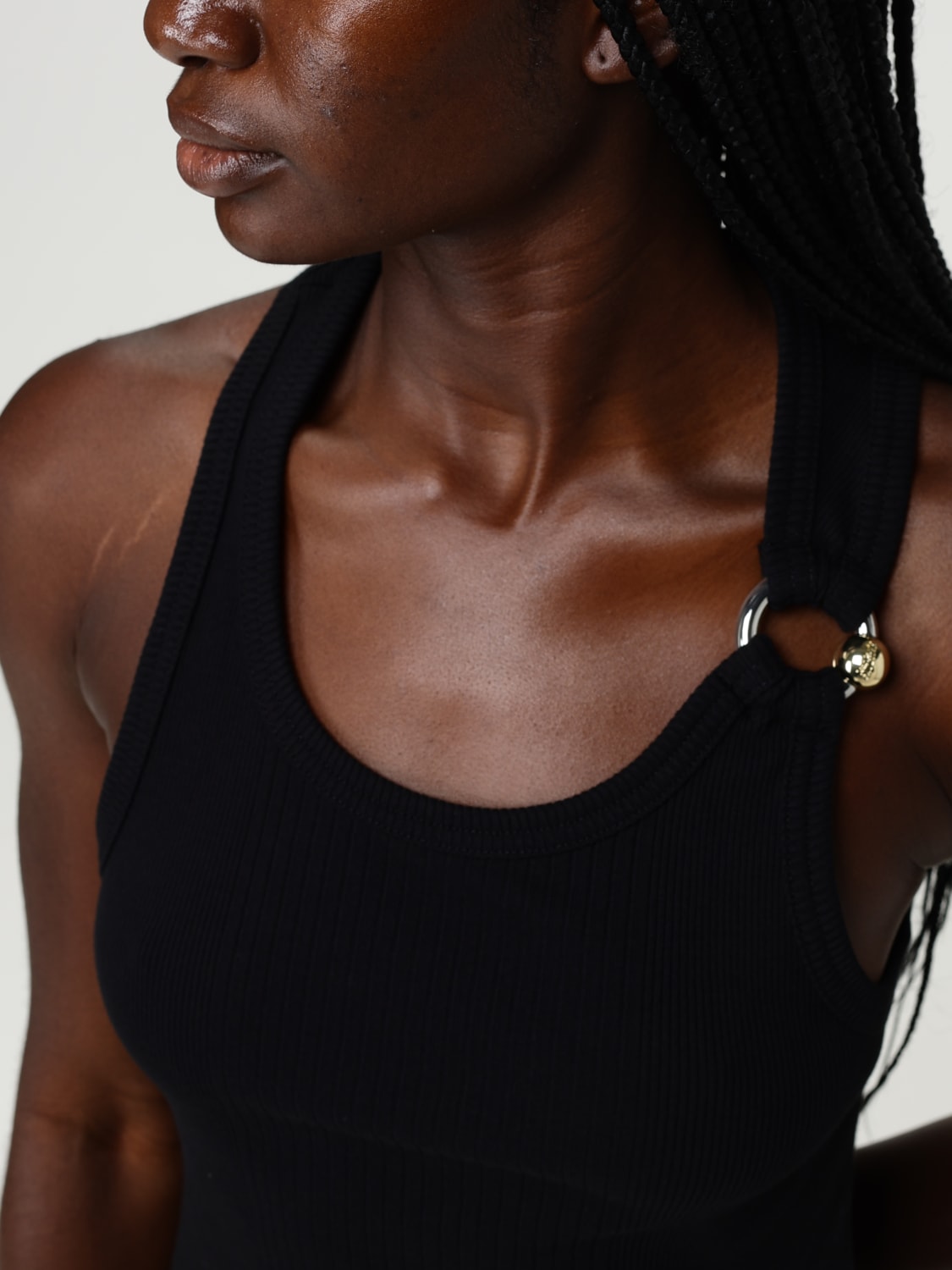 JEAN PAUL GAULTIER CAMISETA: Top mujer Jean Paul Gaultier, Negro - Img 4