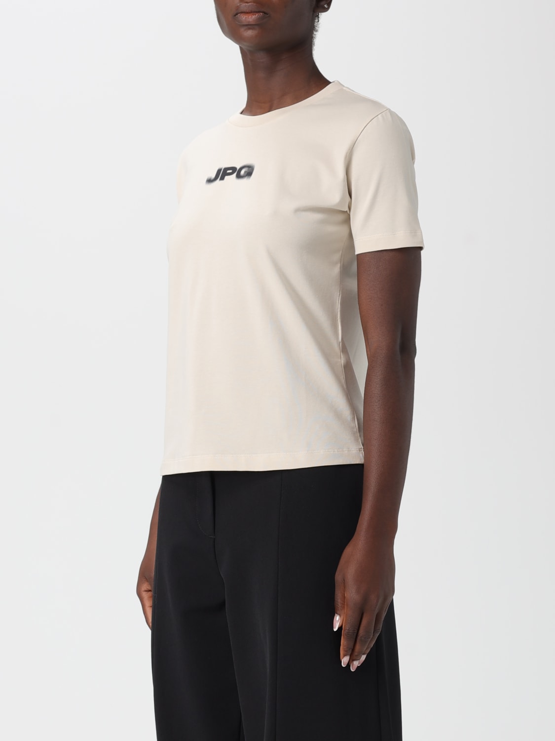 JEAN PAUL GAULTIER T-SHIRT: T-shirt damen Jean Paul Gaultier, Beige - Img 4