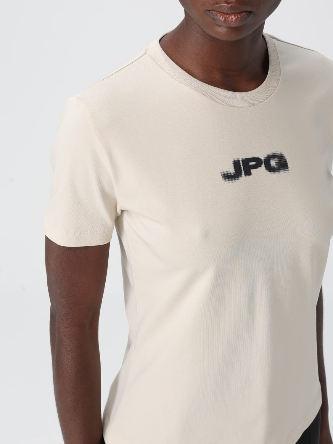 JEAN PAUL GAULTIER T-SHIRT: T-shirt damen Jean Paul Gaultier, Beige - Img 5