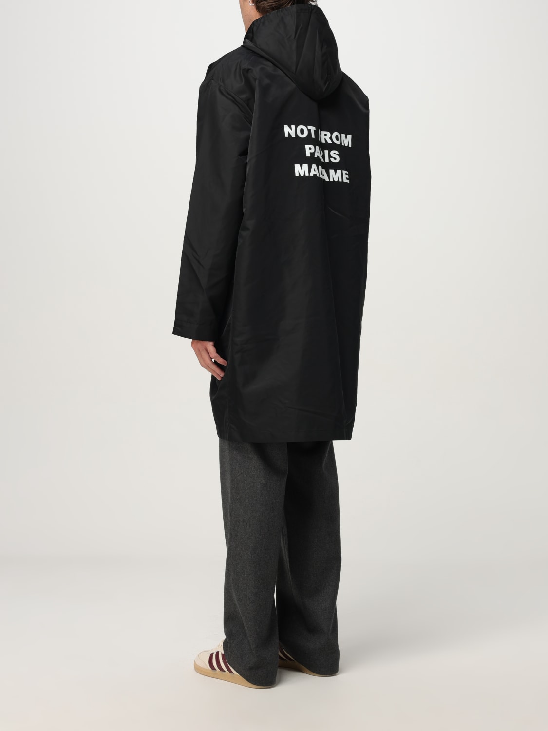 DRÔLE DE MONSIEUR JACKE: Mantel herren Drôle De Monsieur, Schwarz - Img 2