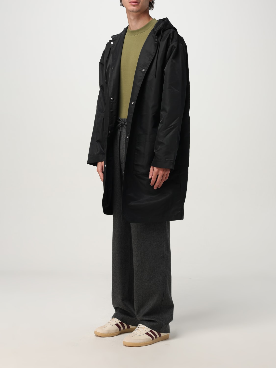 DRÔLE DE MONSIEUR JACKE: Mantel herren Drôle De Monsieur, Schwarz - Img 3