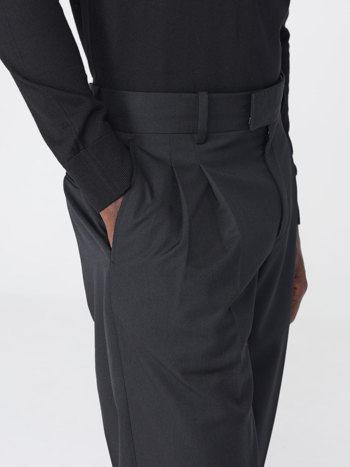 DRÔLE DE MONSIEUR PANTALONES: Pantalón hombre Drôle De Monsieur, Negro - Img 3