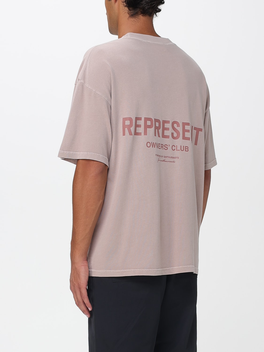 REPRESENT T-SHIRT: T-shirt men Represent, Beige - Img 2