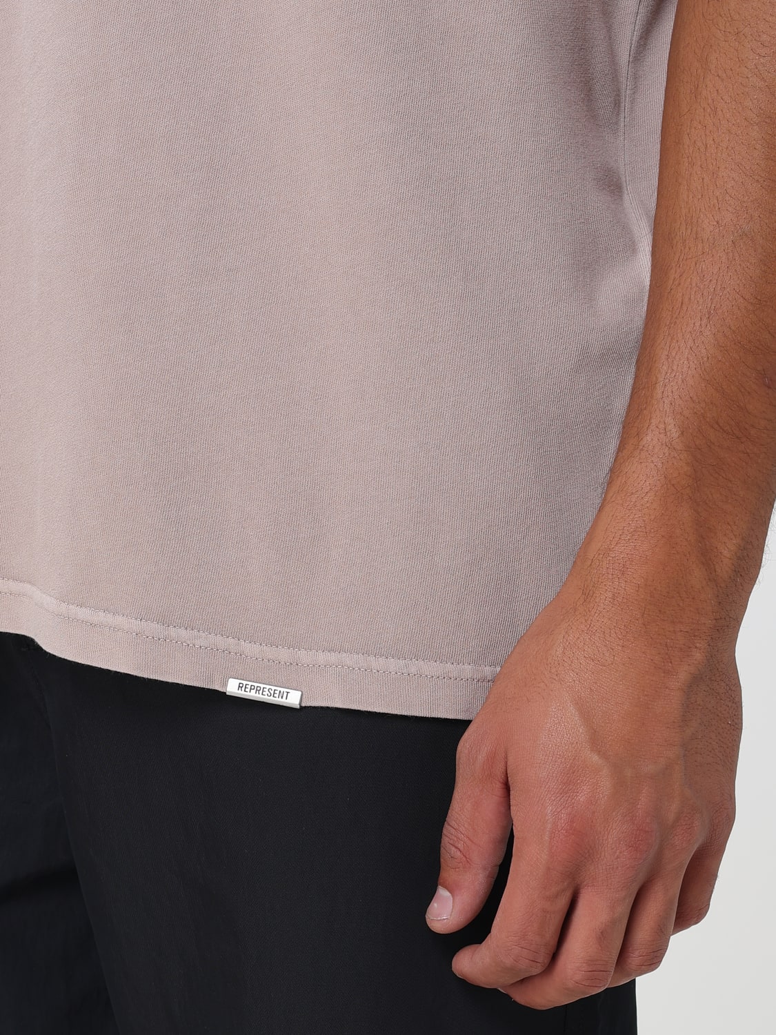 REPRESENT T-SHIRT: T-shirt men Represent, Beige - Img 3