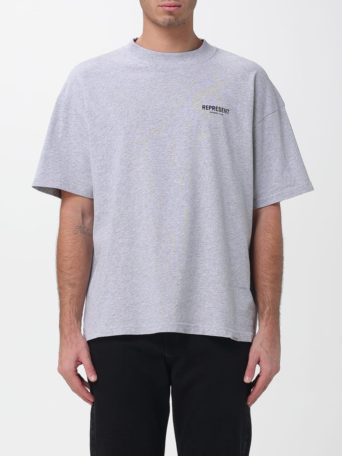 REPRESENT T-SHIRT: T-shirt men Represent, Grey 1 - Img 1