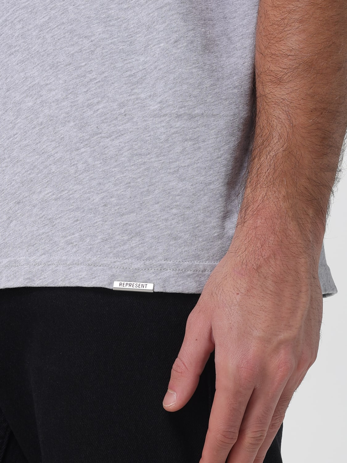 REPRESENT T-SHIRT: T-shirt men Represent, Grey 1 - Img 3