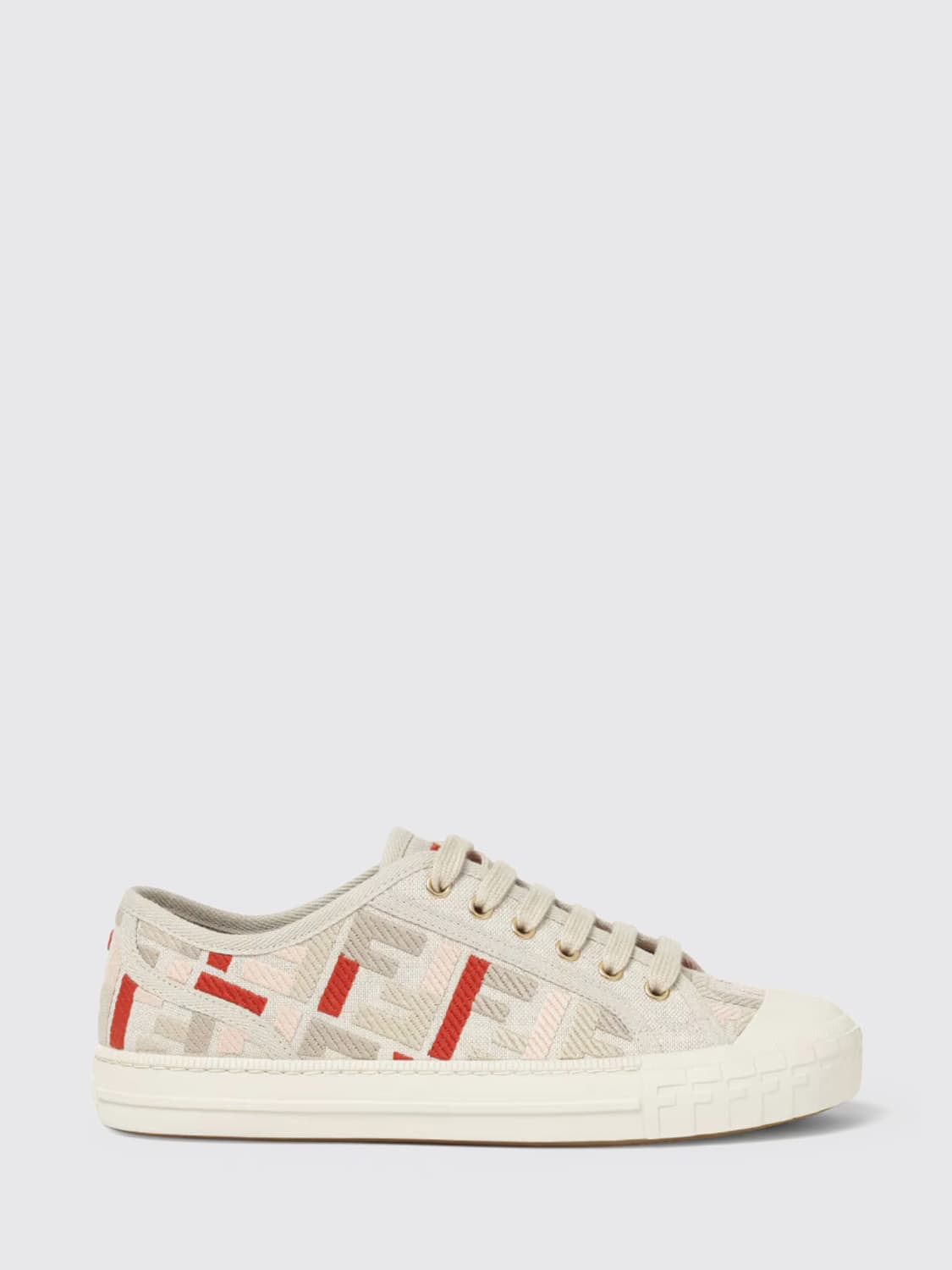 FENDI SNEAKERS: Sneakers woman Fendi, Pink - Img 1