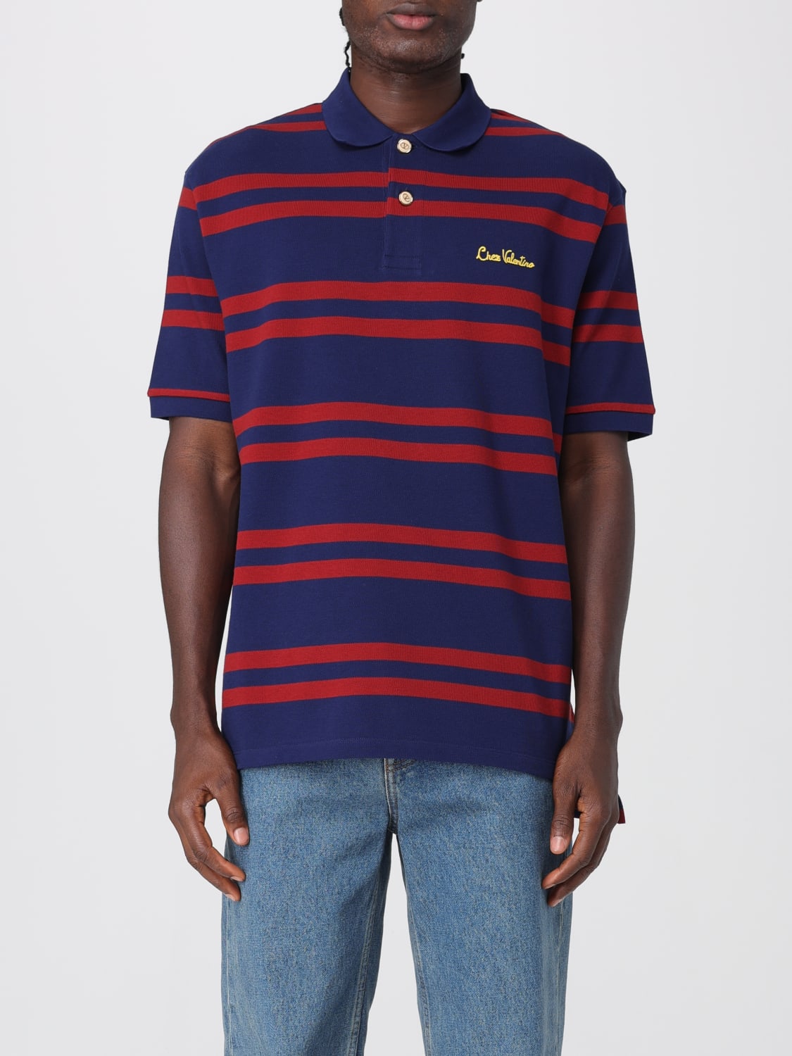 VALENTINO POLO SHIRT: Polo shirt men Valentino , Red - Img 1