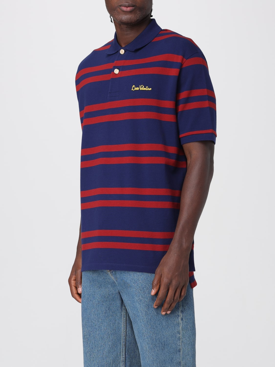 VALENTINO POLO SHIRT: Polo shirt men Valentino , Red - Img 4