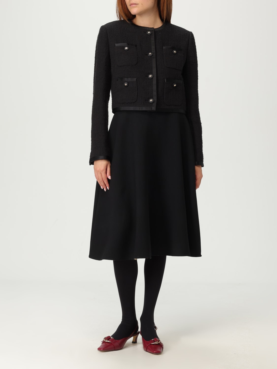 DOLCE & GABBANA JACKET: Dolce & Gabbana women's jacket, Black - Img 2