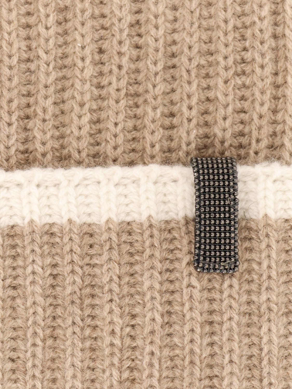 BRUNELLO CUCINELLI HAT: Hat woman Brunello Cucinelli, Brown - Img 3