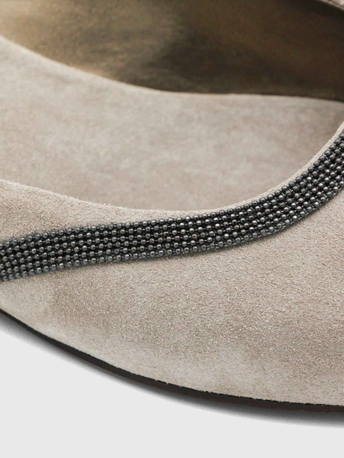 BRUNELLO CUCINELLI SHOES: Ballet flats woman Brunello Cucinelli, Grey - Img 4