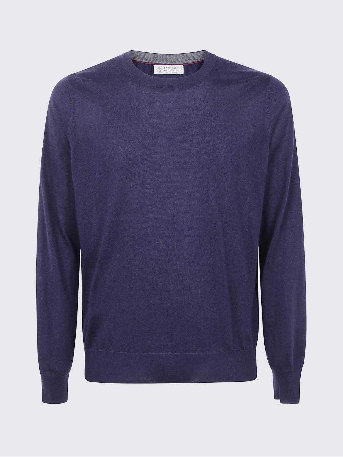 BRUNELLO CUCINELLI PULLOVER: Pullover herren Brunello Cucinelli, Blau - Img 1