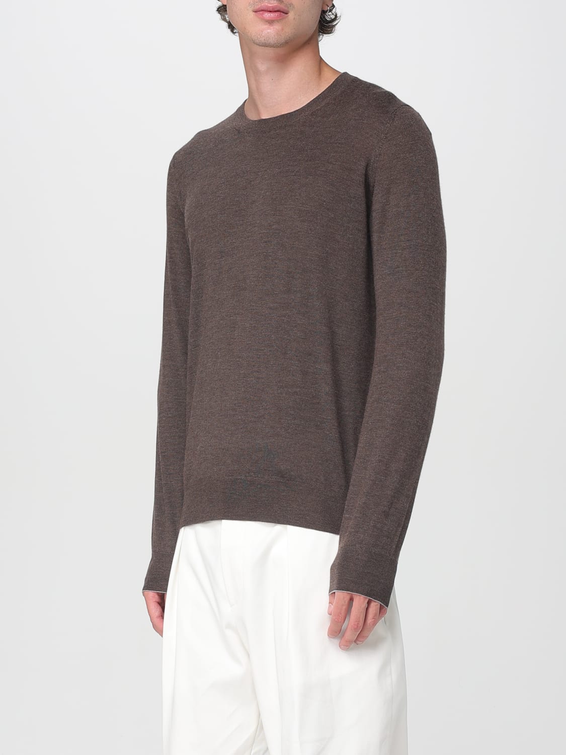 BRUNELLO CUCINELLI SWEATER: Sweater men Brunello Cucinelli, Grey - Img 4