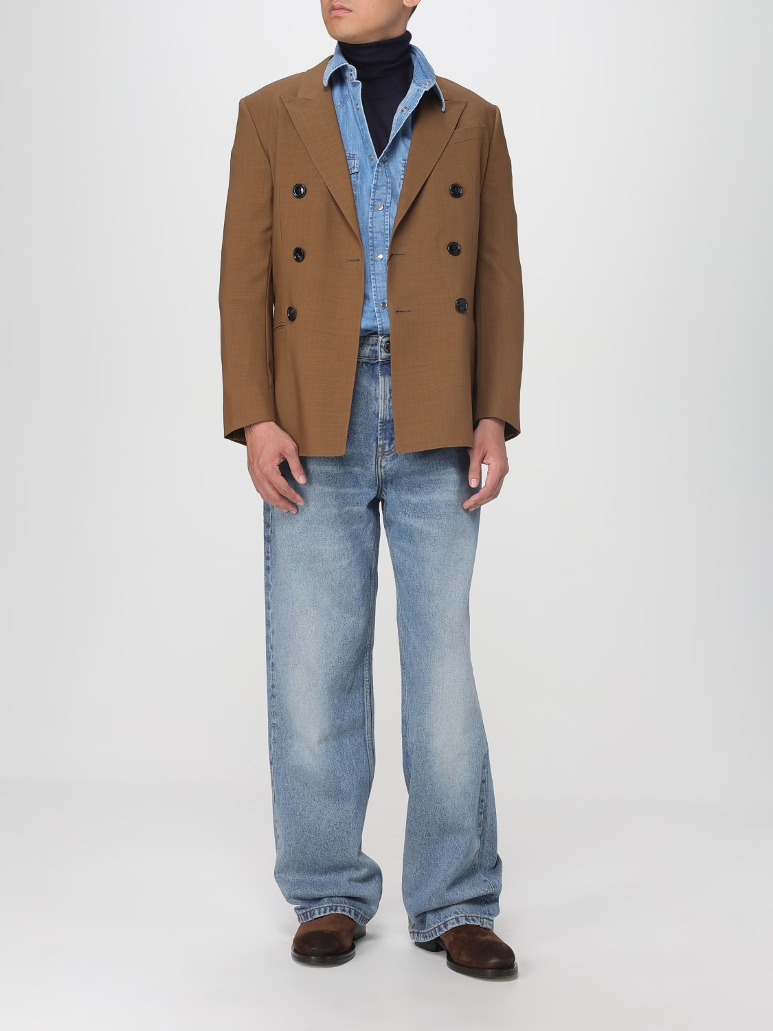 BRUNELLO CUCINELLI SWEATER: Sweater men Brunello Cucinelli, Grey - Img 2