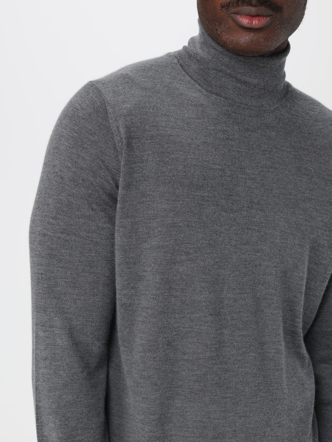 BRUNELLO CUCINELLI SWEATER: Sweater men Brunello Cucinelli, Grey 1 - Img 5