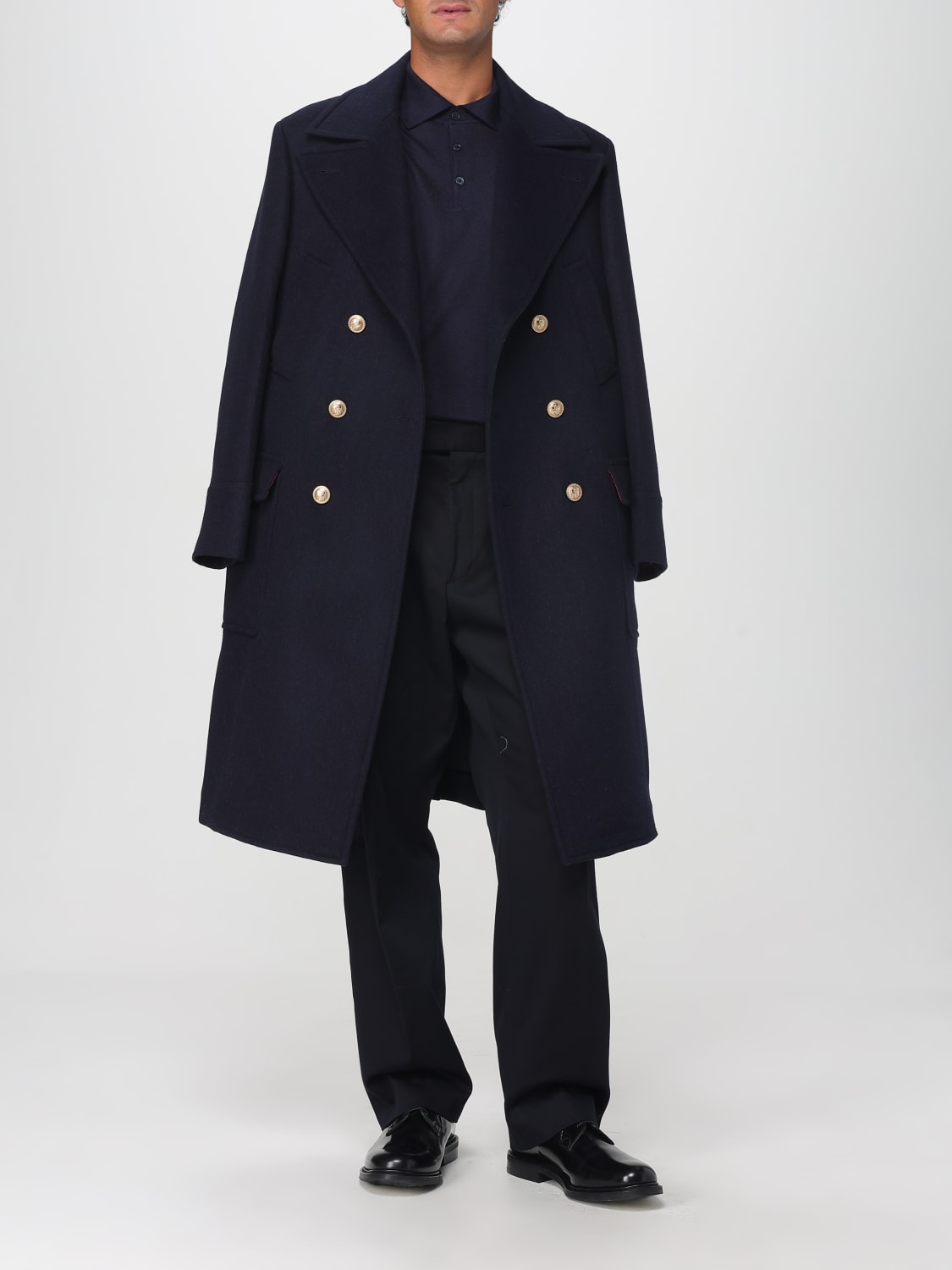 BRUNELLO CUCINELLI COAT: Coat men Brunello Cucinelli, Navy - Img 2