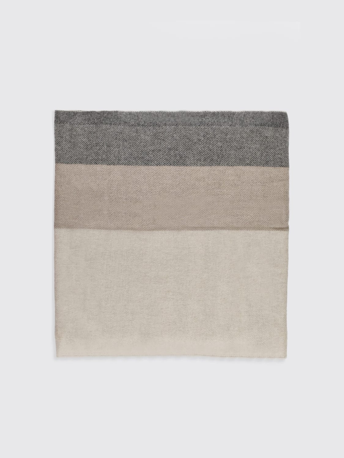BRUNELLO CUCINELLI SCARF: Scarf men Brunello Cucinelli, Grey - Img 1