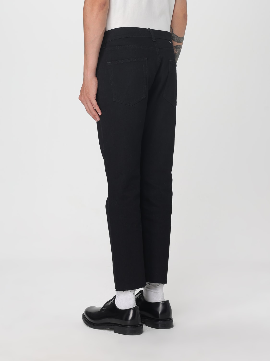 GOLDEN GOOSE JEANS: Pants men Golden Goose, Black - Img 3