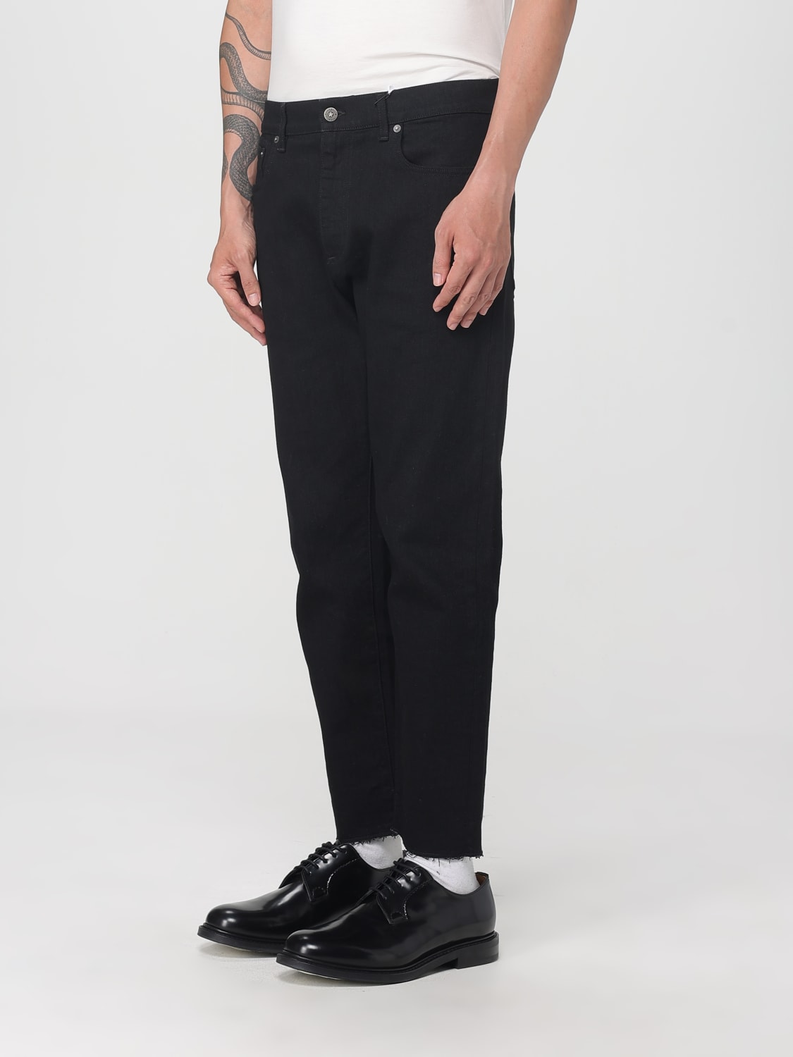 GOLDEN GOOSE JEANS: Pants men Golden Goose, Black - Img 4