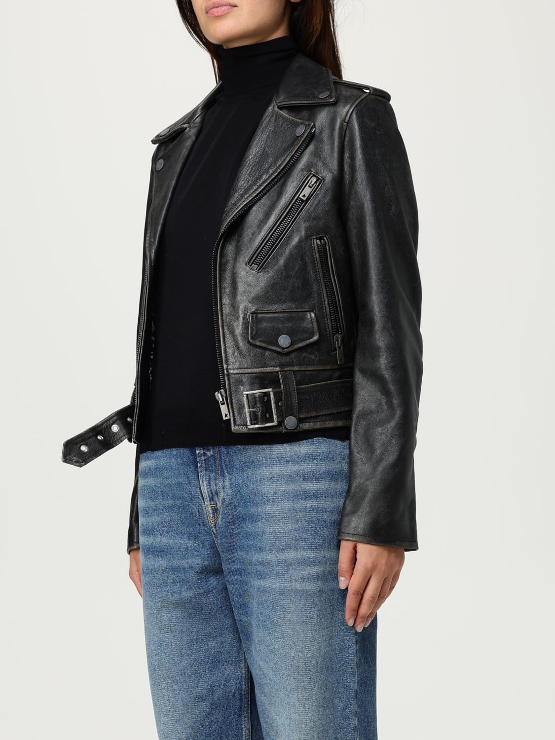 GOLDEN GOOSE JACKET: Blazer woman Golden Goose, Black - Img 4