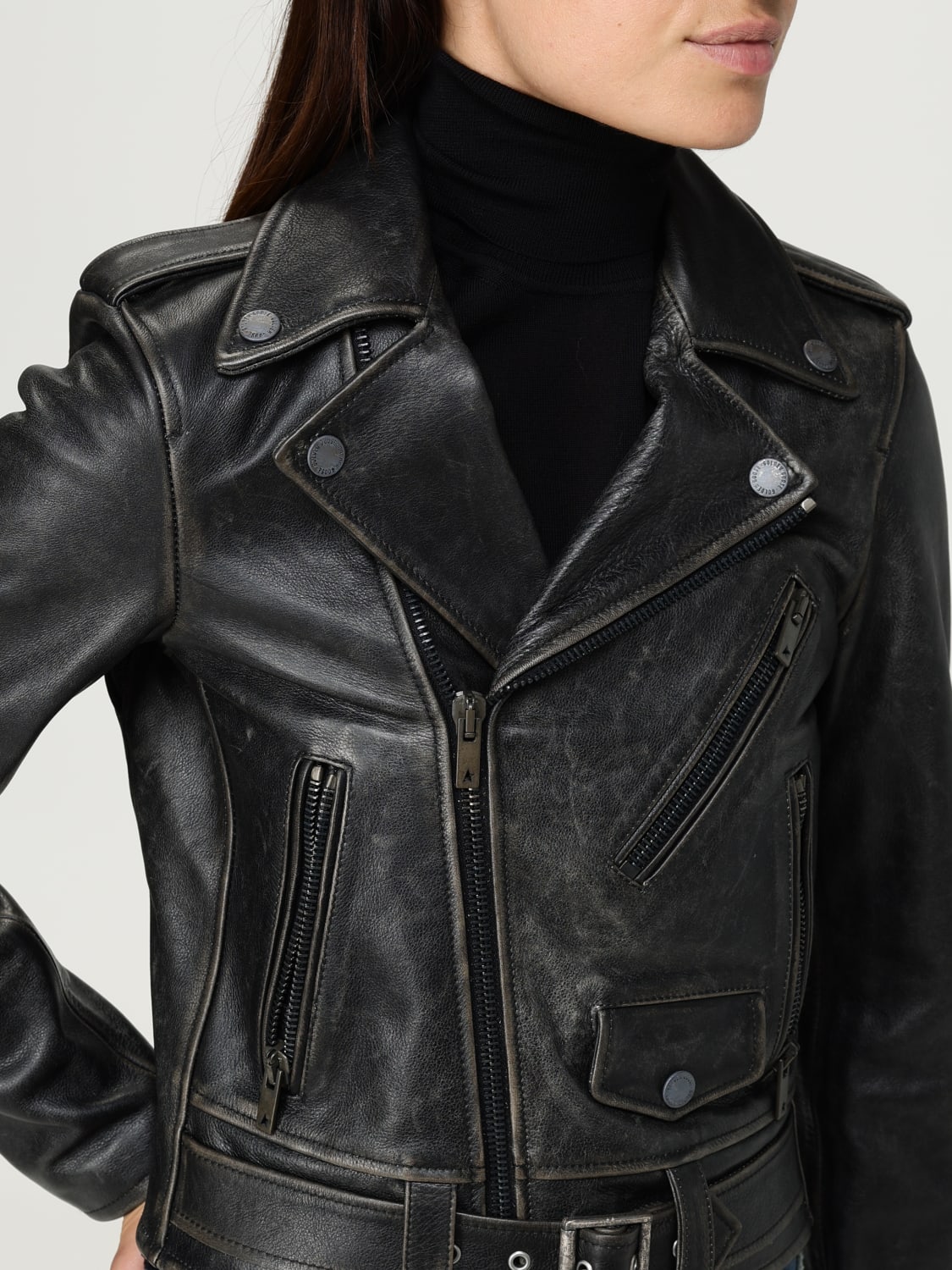 GOLDEN GOOSE JACKET: Blazer woman Golden Goose, Black - Img 5