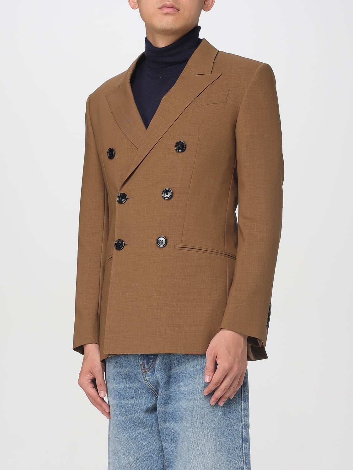 AMI PARIS JACKE: Blazer herren Ami Paris, Braun - Img 4