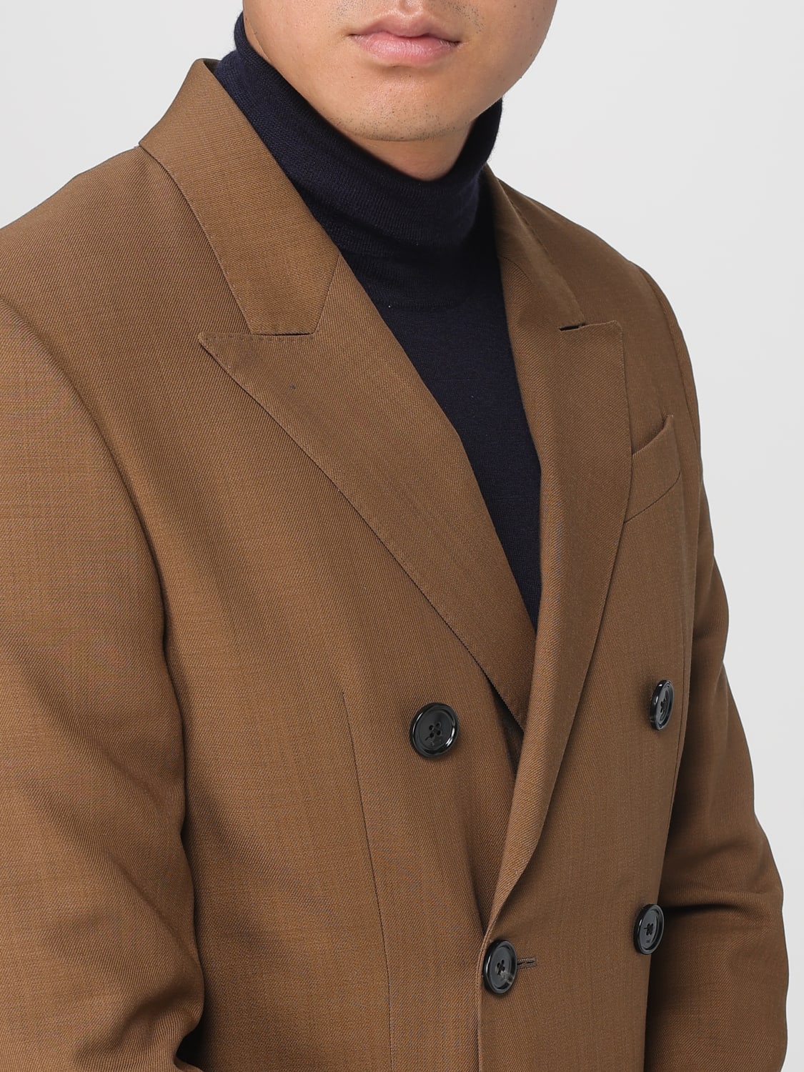 AMI PARIS JACKE: Blazer herren Ami Paris, Braun - Img 5