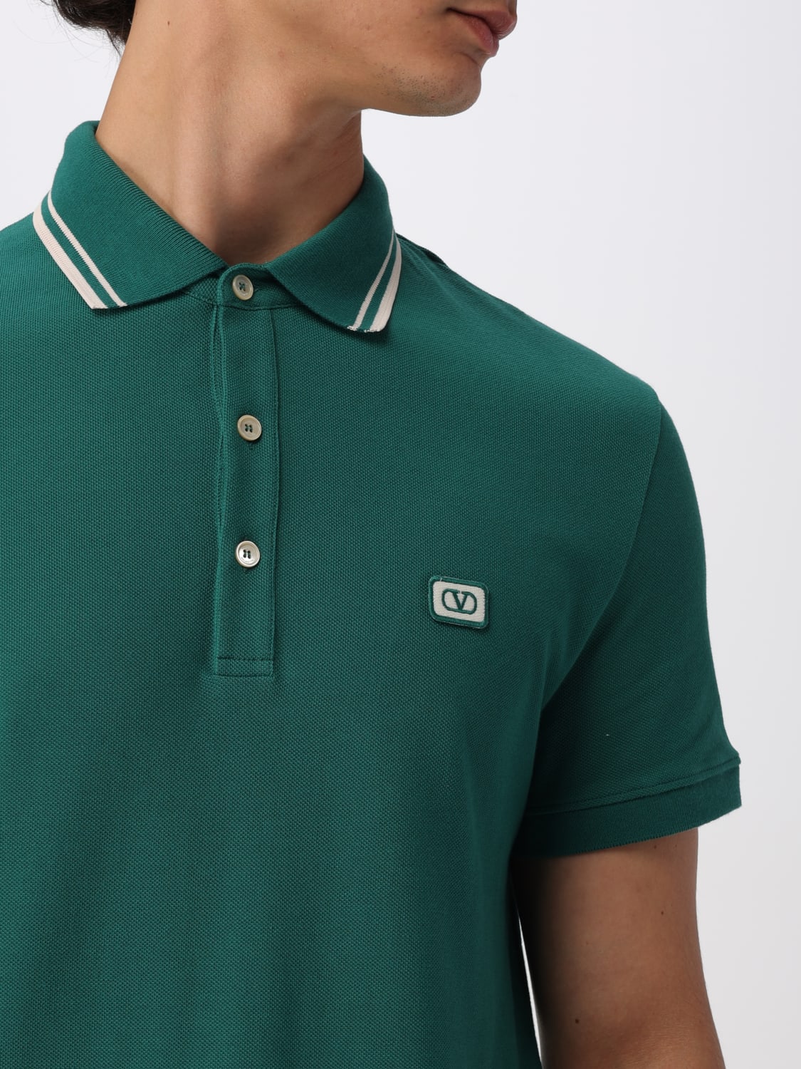 VALENTINO POLO: Polo herren Valentino, Grün - Img 5