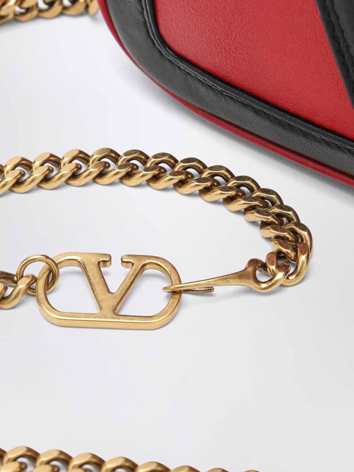 VALENTINO GARAVANI MINI BAG: Shoulder bag woman Valentino Garavani, Red - Img 3