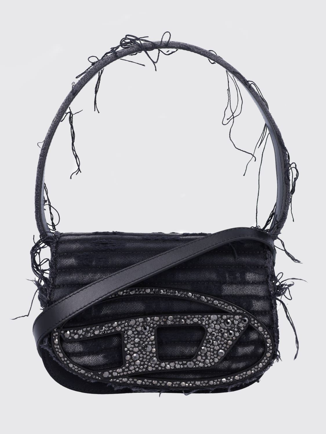 DIESEL MINI BAG: Shoulder bag woman Diesel, Black - Img 1