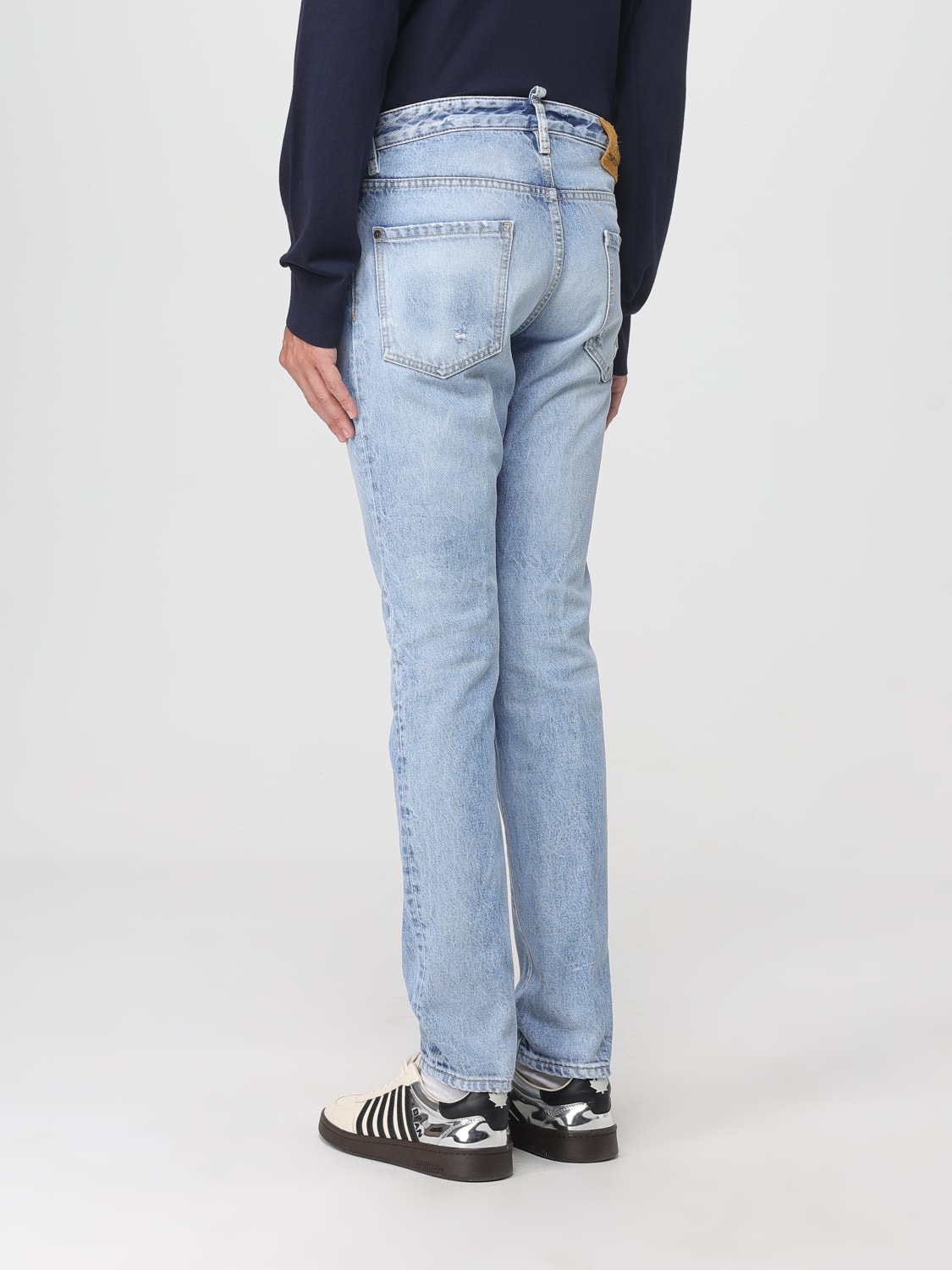 DSQUARED2 JEANS: Jeans men Dsquared2, Blue - Img 2