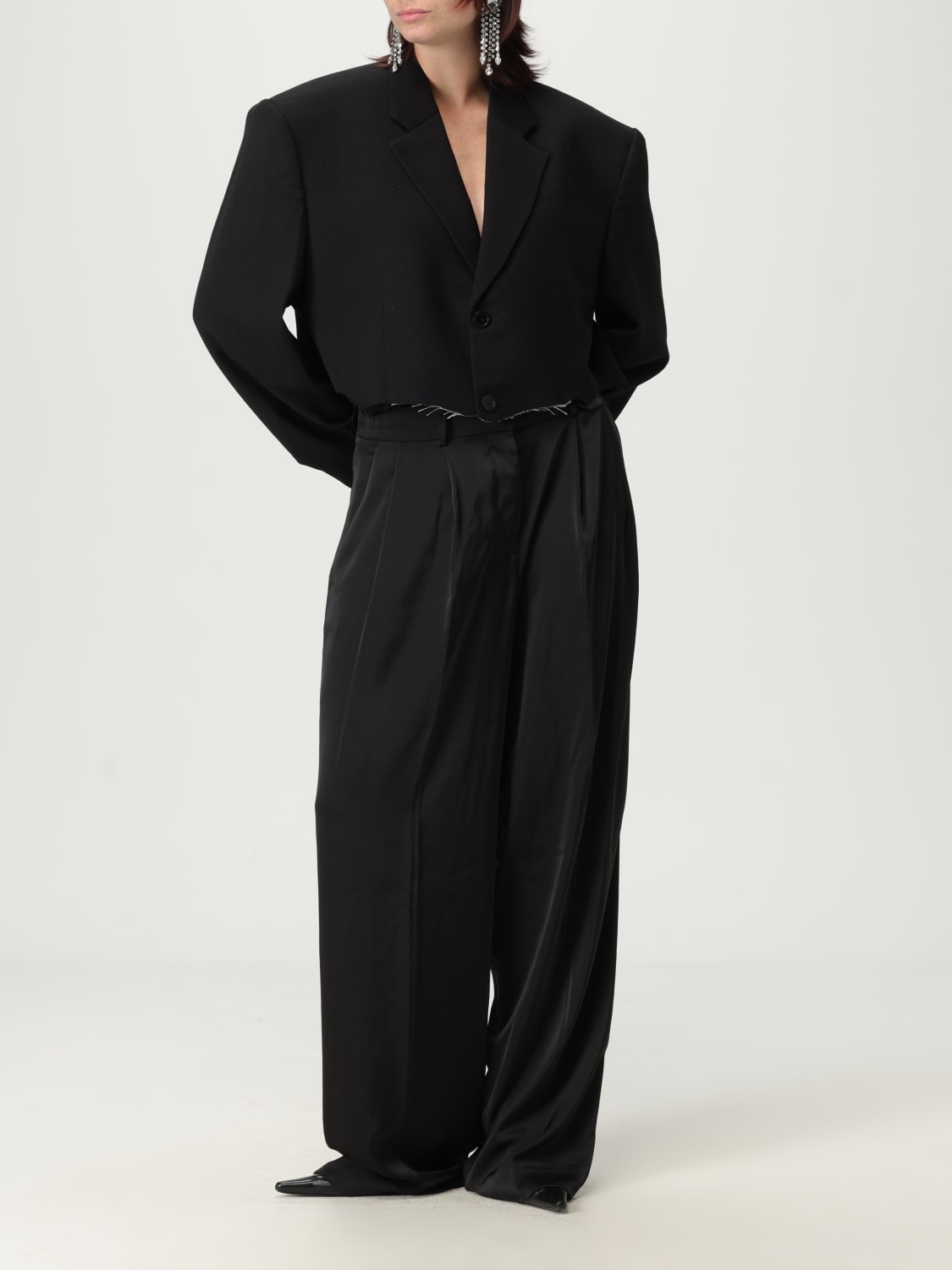 BALENCIAGA JACKET: Blazer woman Balenciaga, Black - Img 2