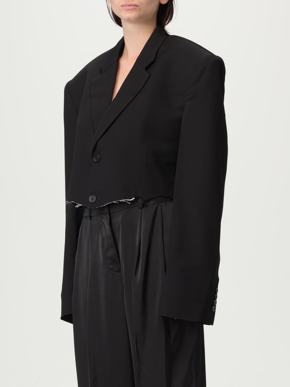 BALENCIAGA JACKET: Blazer woman Balenciaga, Black - Img 4