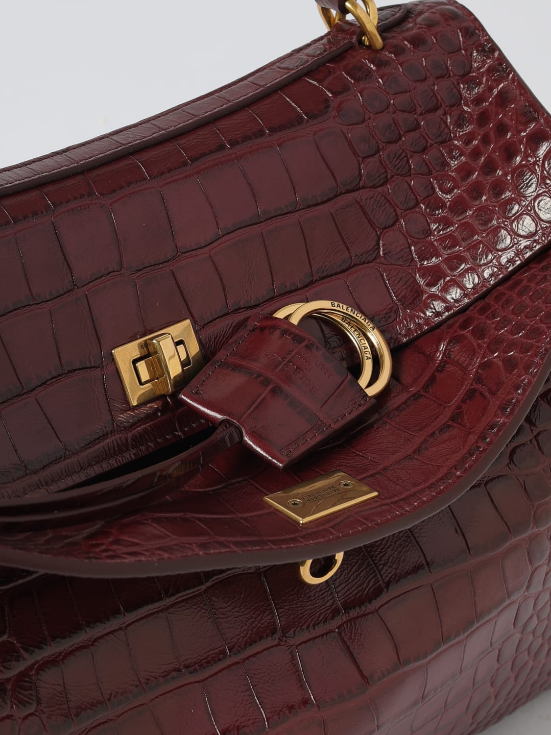 BALENCIAGA SAC PORTÉ ÉPAULE: Sac porté épaule femme Balenciaga, Noir - Img 4