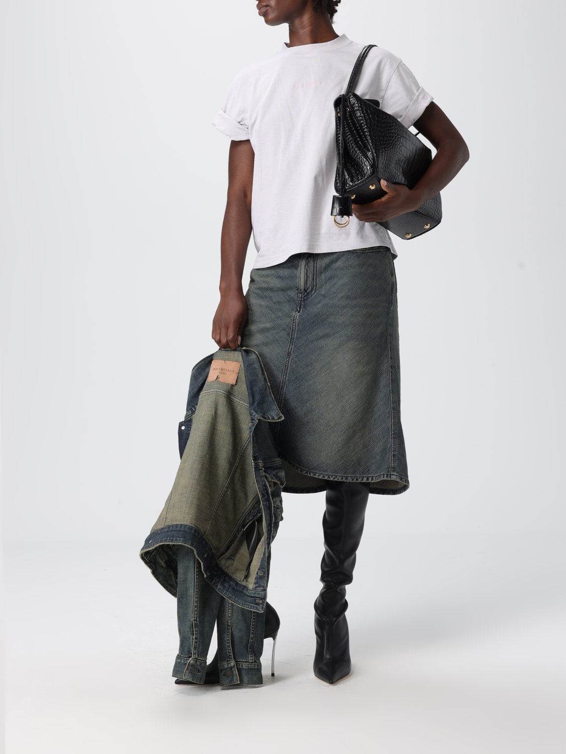 BALENCIAGA SHOULDER BAG: Shoulder bag woman Balenciaga, Black 1 - Img 2