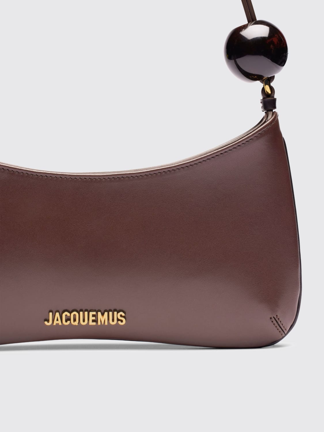 JACQUEMUS SCHULTERTASCHE: Schultertasche damen Jacquemus, Braun - Img 4