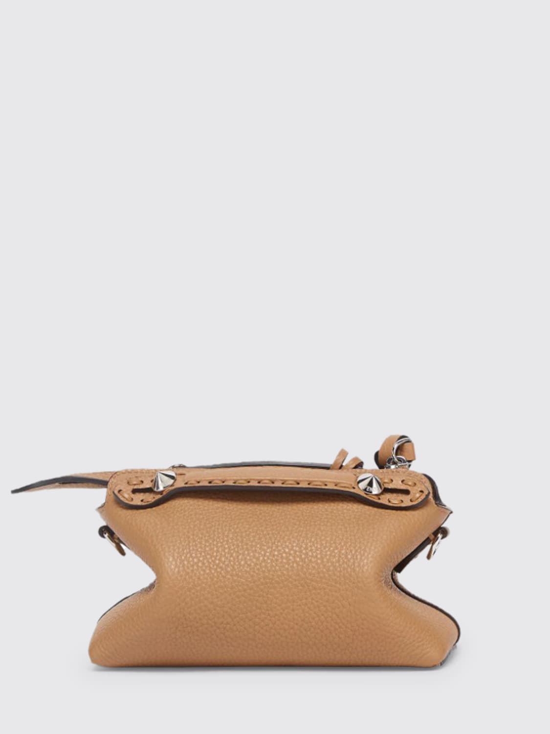 FENDI MINI BAG: Shoulder bag woman Fendi, Brown - Img 2