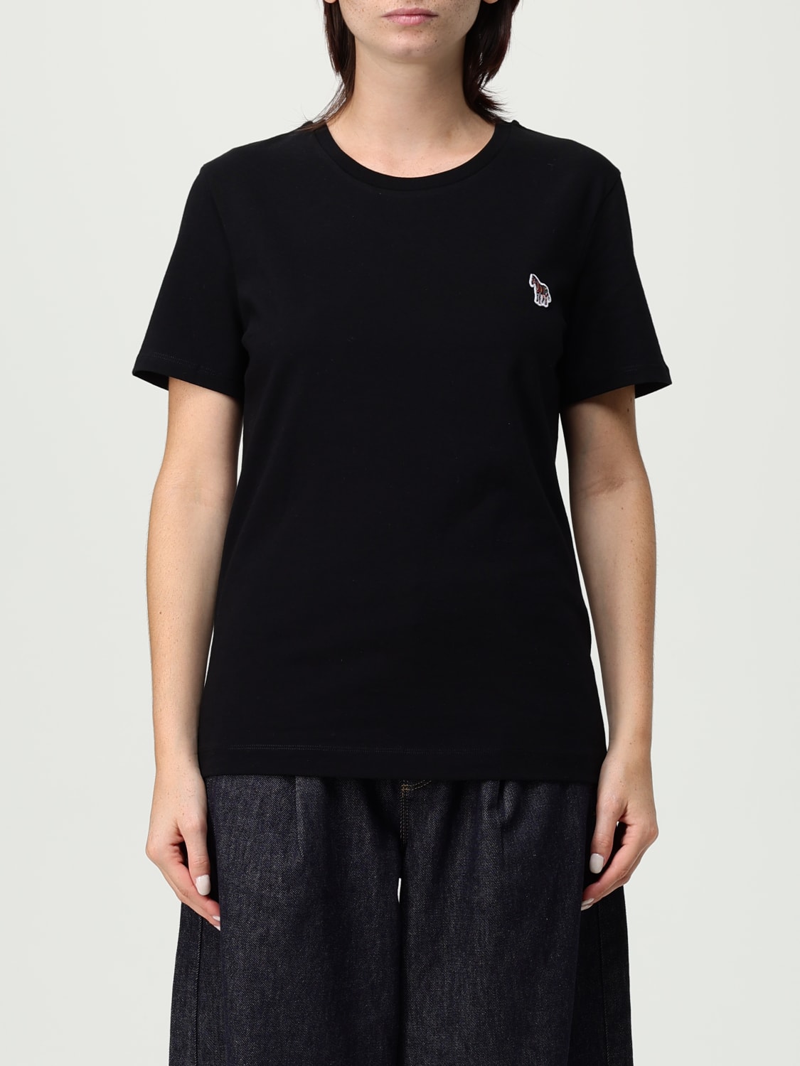 PS PAUL SMITH T-SHIRT: T-shirt woman Ps Paul Smith, Black - Img 1
