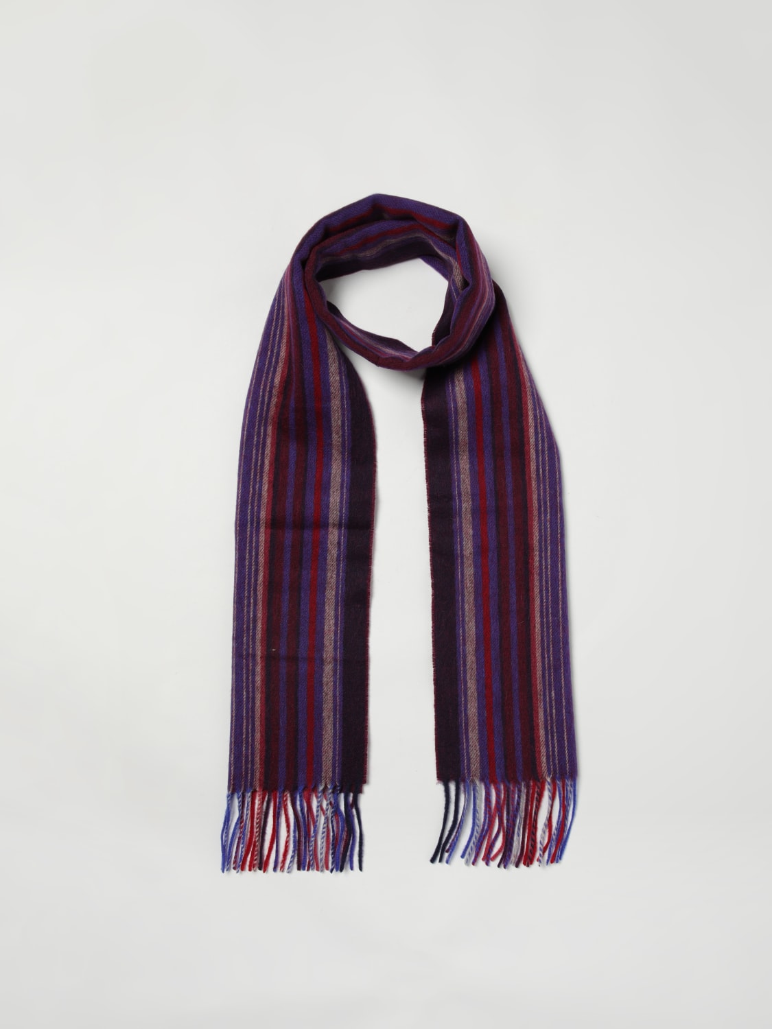 PS PAUL SMITH SCARF: Scarf men Ps Paul Smith, Burgundy - Img 2