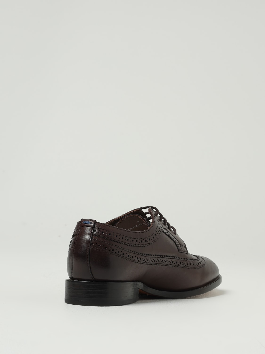 PS PAUL SMITH SCARPE STRINGATE: Derby PS Paul Smith in pelle con motivo brogue , Marrone - Img 3