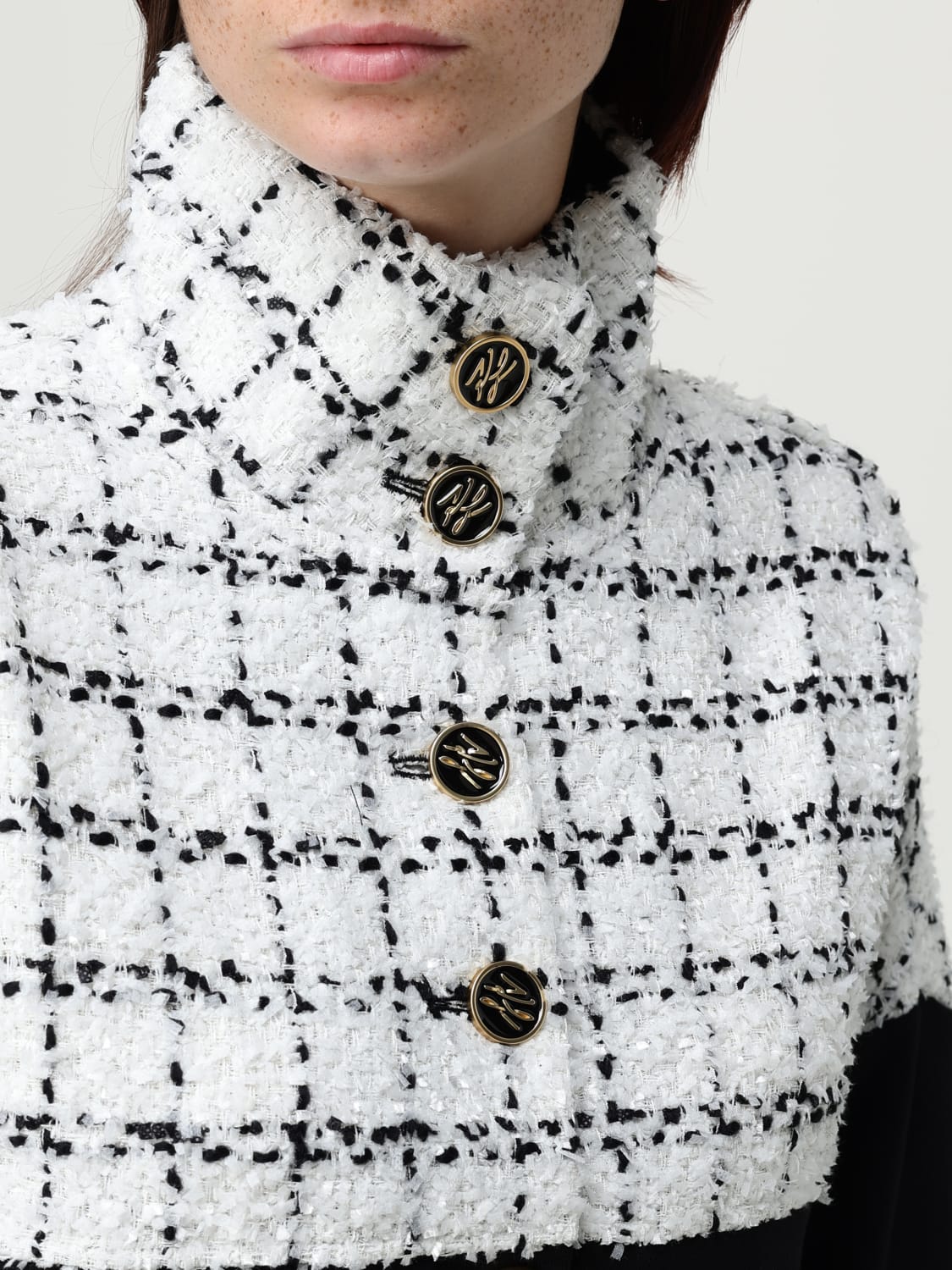 KARL LAGERFELD JACKET: Blazer woman Karl Lagerfeld, White - Img 3