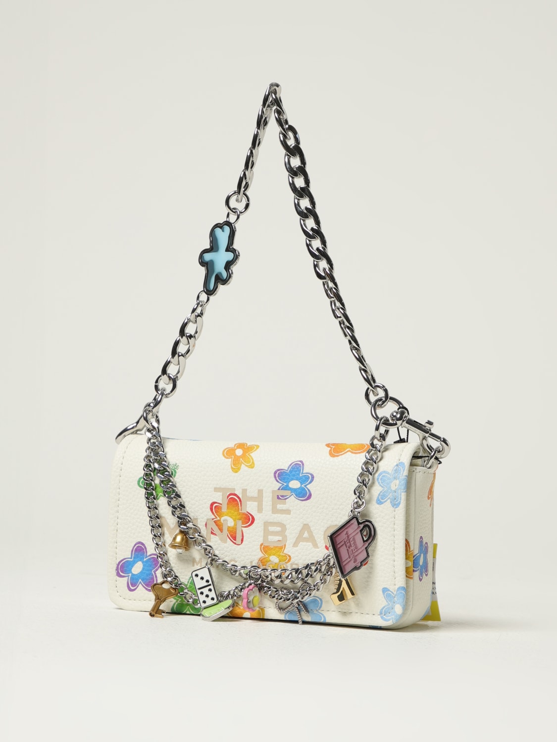 MARC JACOBS SHOULDER STRAP: Shoulder strap woman Marc Jacobs, Silver - Img 2