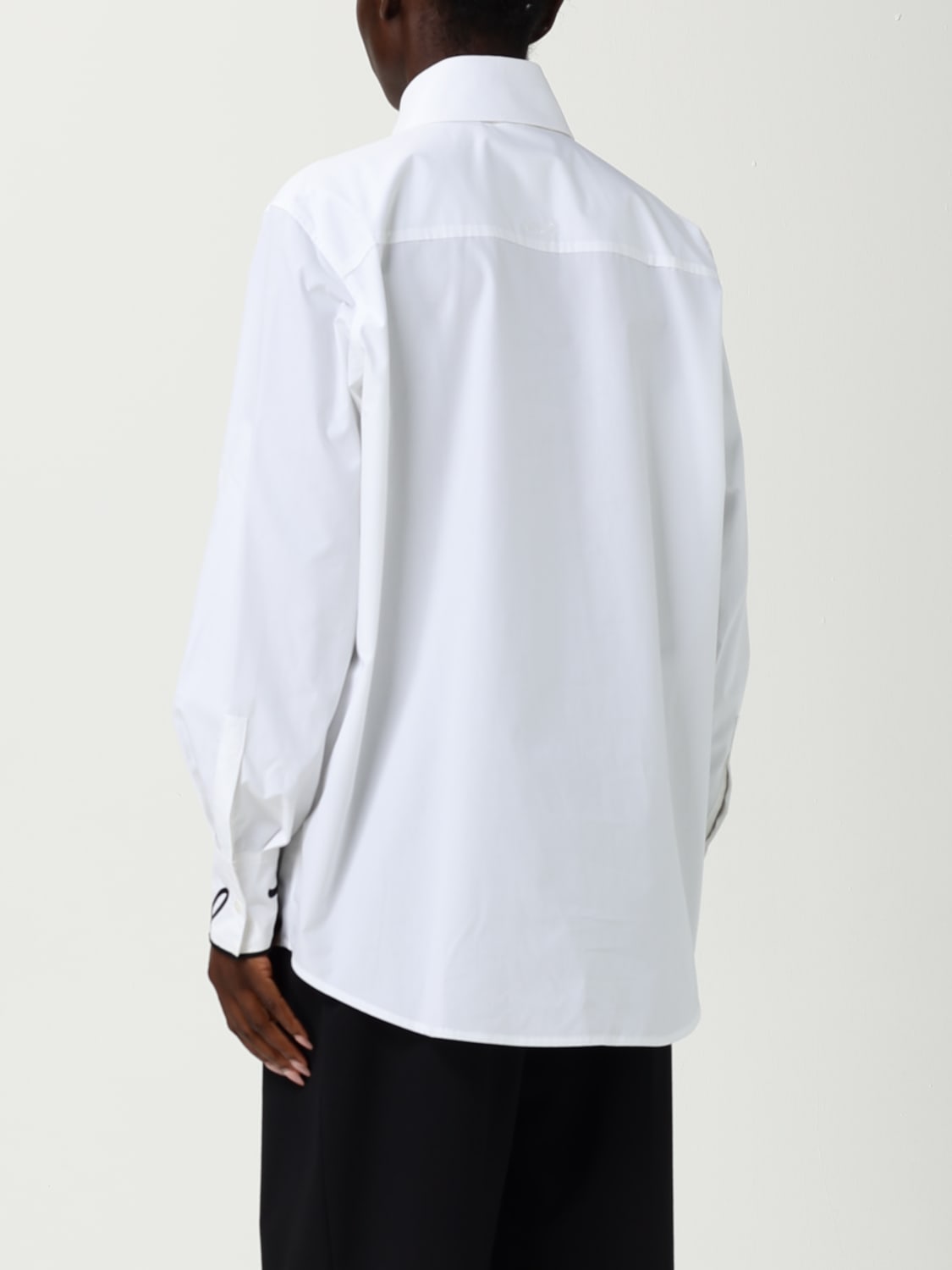 KARL LAGERFELD CAMISA: Camisa mujer Karl Lagerfeld, Blanco - Img 3