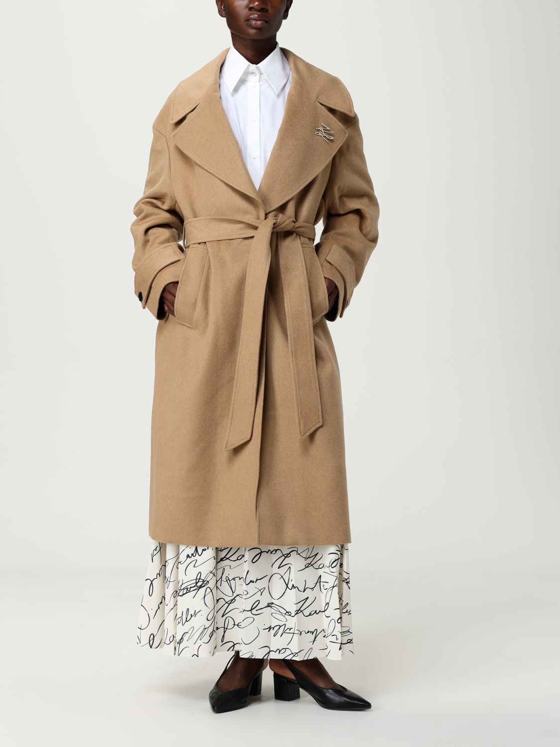 KARL LAGERFELD SKIRT: Skirt woman Karl Lagerfeld, White - Img 2