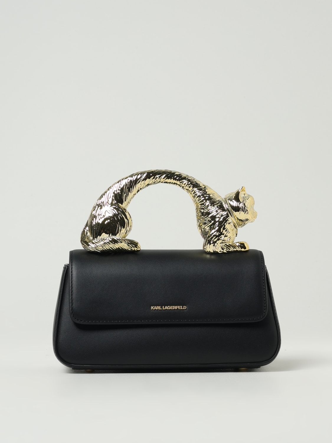 KARL LAGERFELD MINI BAG: Crossbody bags woman Karl Lagerfeld, Black - Img 1